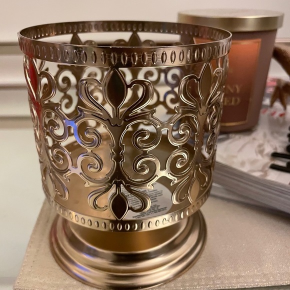 Candle Holder Bath & Body Works 3 wick